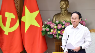 Phó Thủ tướng Lê Tiến Châu chủ trì cuộc họp. 