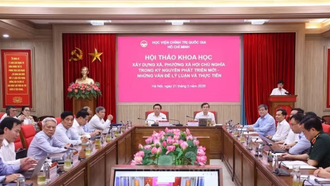 Quang cảnh hội thảo