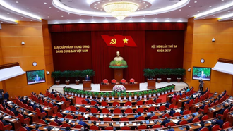 Phiên bế mạc Hội nghị lần thứ 3 Ban Chấp hành Trung ương Đảng khóa XIV. 