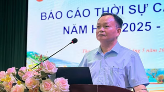 Tiến sỹ Nguyễn Văn Thụ, Phó trưởng khoa Lý luận Chính trị-Luật (Trường Đại học Hồng Đức, Thanh Hóa).