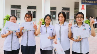 Thí sinh Hà Nội dự thi lớp 10.