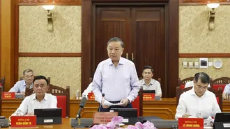 Tổng Bí thư, Chủ tịch nước Tô Lâm phát biểu chỉ đạo.