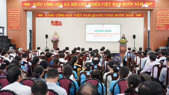 Quang cảnh buổi lễ.