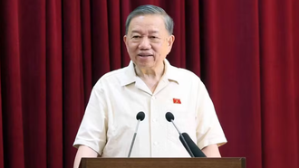 Tổng Bí thư, Chủ tịch nước Tô Lâm phát biểu.