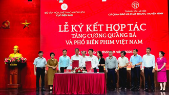 Lễ ký kết hợp tác giữa Cục Điện ảnh (Bộ Văn hóa, Thể thao và Du lịch) với Cơ quan Báo và Phát thanh, Truyền hình Hà Nội.