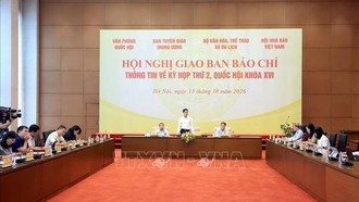 Kỳ họp thứ Hai, Quốc hội khóa XVI dự kiến diễn ra từ ngày 17/10 đến 21/11
