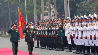 Phó Thủ tướng, Bộ trưởng Bộ Quốc phòng Campuchia thăm chính thức Việt Nam