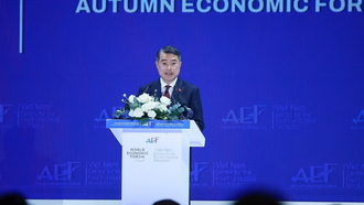 Thủ tướng Lê Minh Hưng phát biểu tại Phiên toàn thể cấp cao Diễn đàn Kinh tế Mùa Thu 2026 (AEF 2026)