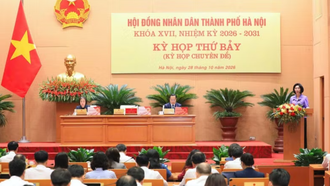 Quang cảnh phiên khai mạc kỳ họp.