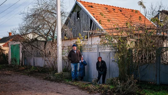 Người dân tại Kherson, Ukraine. Ảnh minh họa