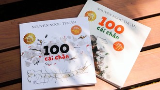 Tác phẩm mới nhất của nhà văn Nguyễn Ngọc Thuần "100 cái chân" được in 2 phiên bản bìa cứng và bìa mềm