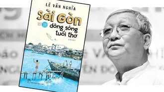 Tác phẩm “Sài Gòn - Dòng sông tuổi thơ” của nhà văn Lê Văn Nghĩa vừa được NXB Trẻ tái bản tháng 4/2026