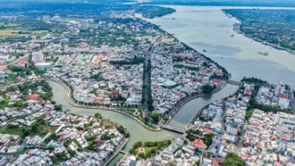 Tỉnh Vĩnh Long đang vươn mình phát triển toàn diện (ảnh: Internet)