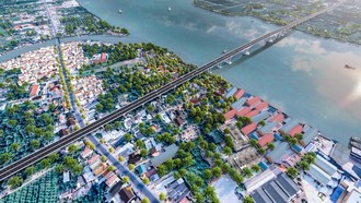 Phối cảnh cầu Đình Khao.