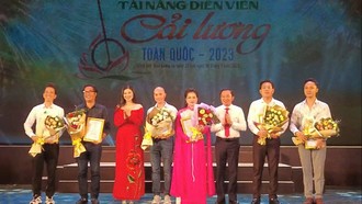 Các diễn viên đạt giải cao tại Cuộc thi Tài năng Diễn viên Cải lương toàn quốc 2023 - lần IV