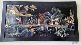 Khám phá vẻ đẹp nghệ thuật sơn mài Nam bộ qua bộ sưu tập “Chu tất bình dân” 