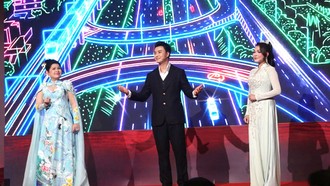 NSND Hồ Ngọc Trinh, NSƯT Võ Minh Lâm và NSƯT Ngọc Đợi là 3 giám khảo của vòng tuyển chọn - Ảnh: MẠNH HẢO