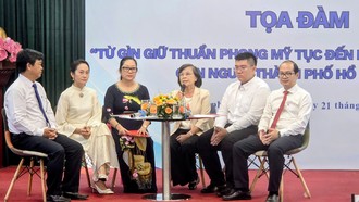Nguyên Phó bí thư Thành ủy, nguyên Chủ tịch HĐND TPHCM Phạm Phương Thảo đúc kết một số phẩm chất con người TPHCM
