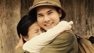 Tấm ảnh tái hiện giấc mơ gặp gỡ của Liệt sĩ Huỳnh Văn Quên và bà Nguyễn Thị Lệ do nhóm Team Lee dựng lại theo trí tưởng tượng