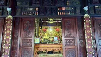 Đình Tân Thông gần 160 năm tuổi ở Củ Chi.