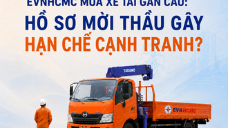 EVNHCMC mua xe tải gắn cẩu: Hồ sơ mời thầu gây hạn chế cạnh tranh?