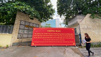 Trường Pennschool đóng cửa: Lén cho thuê lại toà nhà Ký túc xá sinh viên Lào