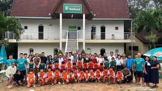 Tân binh Khóa 4 nô nức ngày nhập học, sẵn sàng chinh phục giấc mơ sân cỏ