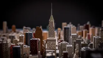 New York thập niên 90 trong mô hình lớn nhất thế giới