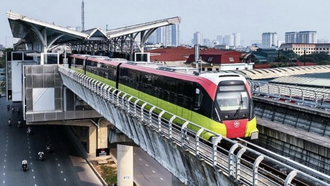 BĐS quanh metro Nhổn - ga Hà Nội tăng giá mạnh theo tiến độ hoàn thiện.