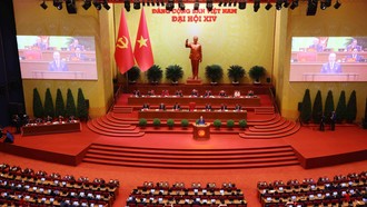 Quang cảnh phiên khai mạc Đại hội của Đảng, sáng 20/1. Ảnh: TTXVN.