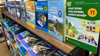 Sách Kết nối tri thức với cuộc sống đang chiếm phần lớn thị phần sách giáo khoa. 