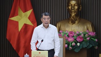 Thủ tướng Lê Minh Hưng chủ trì cuộc họp của Thường trực Chính phủ họp bàn về giải pháp, cách thức thực hiện cải cách, cắt giảm thủ tục hành chính, điều kiện kinh doanh. Ảnh: VGP/Nhật Bắc.