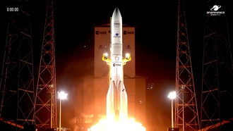 Vụ phóng diễn ra lúc 4h57 sáng giờ EDT ngày 30/3/2026. Nguồn: Arianespace.