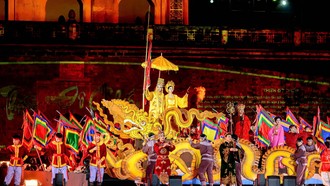 Chương trình nghệ thuật đậm sắc màu di sản văn hóa tại Hoàng Thành Thăng Long của mùa lễ hội năm 2025.