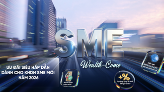 Bùng nổ ưu đãi lớn dành cho DN SME mới tại VietinBank