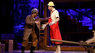 Vở kịch “Pinocchio – Chú bé người gỗ” chuyển thể từ tác phẩm văn học nổi tiếng dành cho thiếu nhi.
