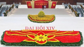 Trung tâm Hội nghị Quốc gia (Hà Nội) - nơi diễn ra Đại hội đại biểu toàn quốc lần thứ XIV của Đảng.