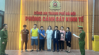 Các đối tượng trong đường dây bị khởi tố.