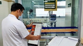 Bộ Y tế yêu cầu các cơ sở khám chữa bệnh hoàn thành hồ sơ bệnh án điện tử trong năm 2026. (Ảnh minh họa)