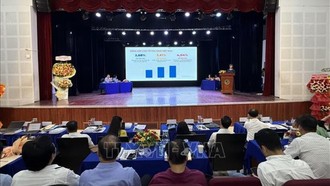 Quang cảnh hội thảo khoa học "Phát triển công nghiệp văn hóa trong kỷ nguyên số”.