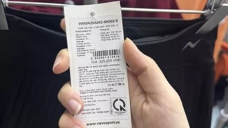 Tem mác của các sản phẩm phản ánh trong bài.
