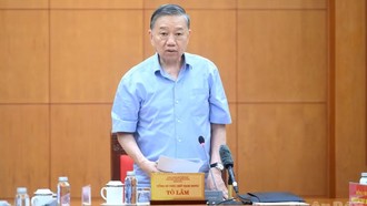 Tổng Bí thư, Chủ tịch nước Tô Lâm phát biểu tại cuộc làm việc.