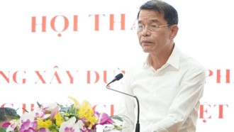 Phó Trưởng Ban Tuyên giáo và Dân vận Trung ương Vũ Thanh Mai phát biểu khai mạc.