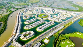 Mô hình sống biệt lập nhờ quy hoạch nằm trọn trên đảo Vũ Yên của Vinhomes Royal Island 