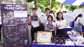 Sinh viên Đại học Bách khoa - Đại học Quốc gia TP Hồ Chí Minh trong cuộc thi sáng tạo khởi nghiệp, cơ hội hiện thực hóa các sáng kiến công nghệ hàng năm.
