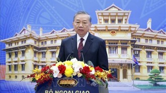 Tổng Bí thư, Chủ tịch nước Tô Lâm phát biểu.