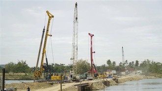 Xuyên lễ, giữ nhịp đại công trường cao tốc Quy Nhơn - Pleiku. 