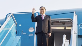 Chủ tịch Quốc hội Trần Thanh Mẫn lên đường thăm chính thức Trung Quốc