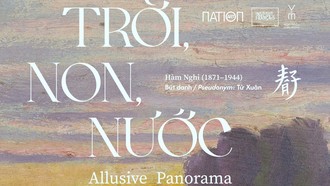 20 tác phẩm của vua Hàm Nghi lần đầu tiên quy tụ tại Hà Nội