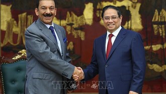 Thủ tướng tiếp Đại sứ Kuwait tại Việt Nam